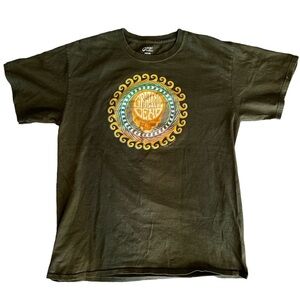 GRATEFUL DEAD Unisex Green Large Shirt Sleeves T Shirt